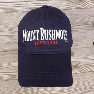 Mount Rushmore Hat Cap Strap Back Embroidered Souvenir National Park Travel Tour